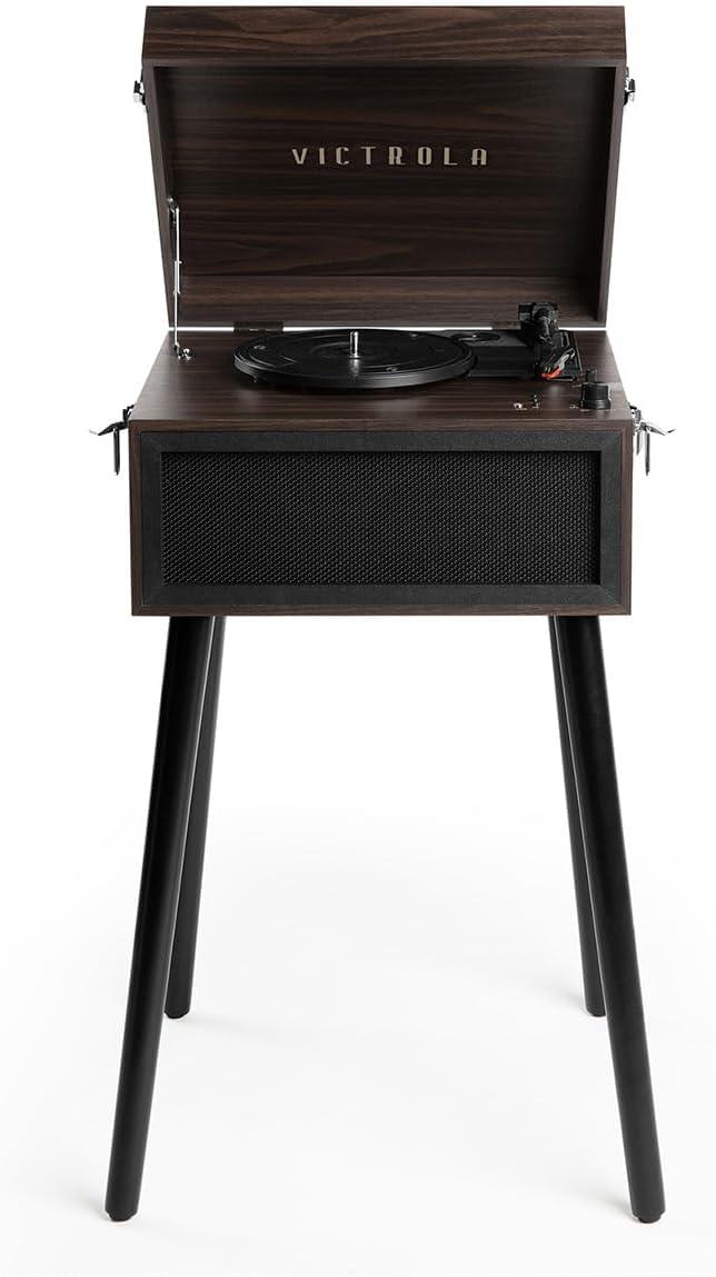 Victrola Liberty Bluetooth Record Player 3-Speed Turntable with Stand