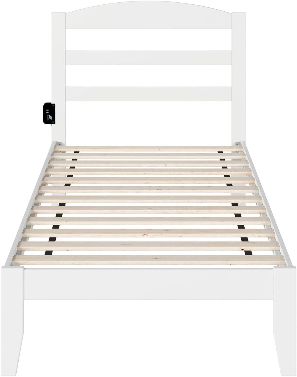 AFI Furnishings Warren Platform Bed T WH
