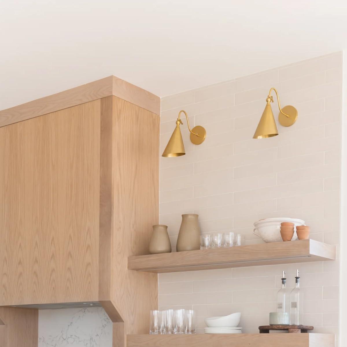 Laurent Sconce - Aged Brass
