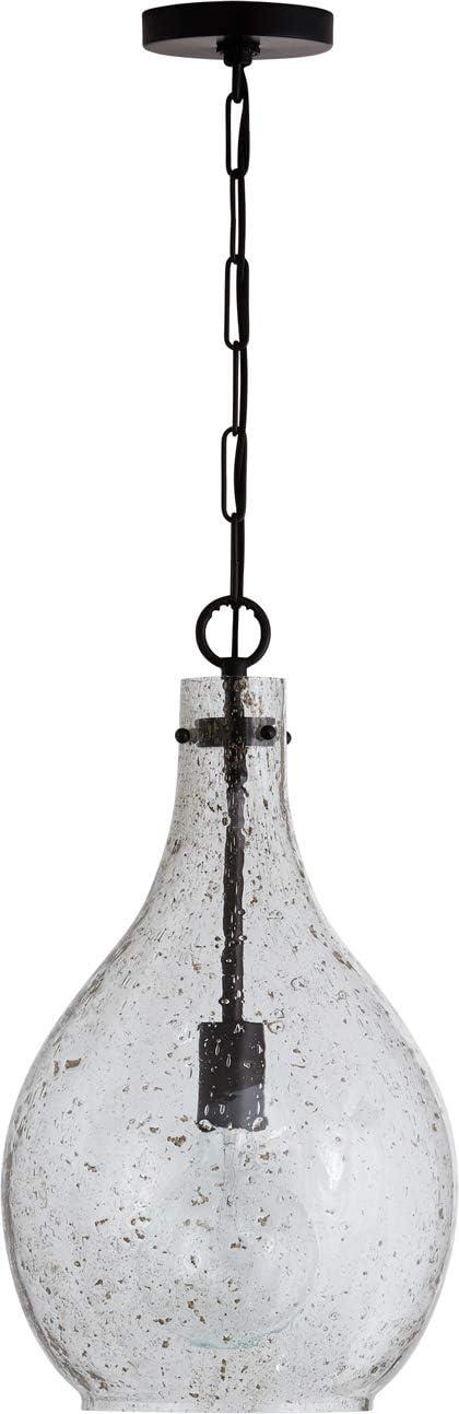 Capital Lighting 333813-472 1 Light 21-1/2" Tall Pendant - Black