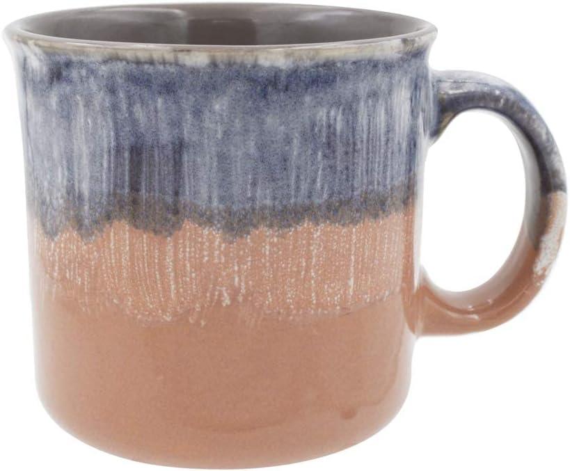 Mug Glazed Ceramic Coffee Mugs, Large Coffee Mug Set of 4 Sturdy Gorgeous Kitchen Decor 18 oz Cup Sets, Unique Modern Cafe Cups, Great Oversized Mug Gifts (Assorted Colors)