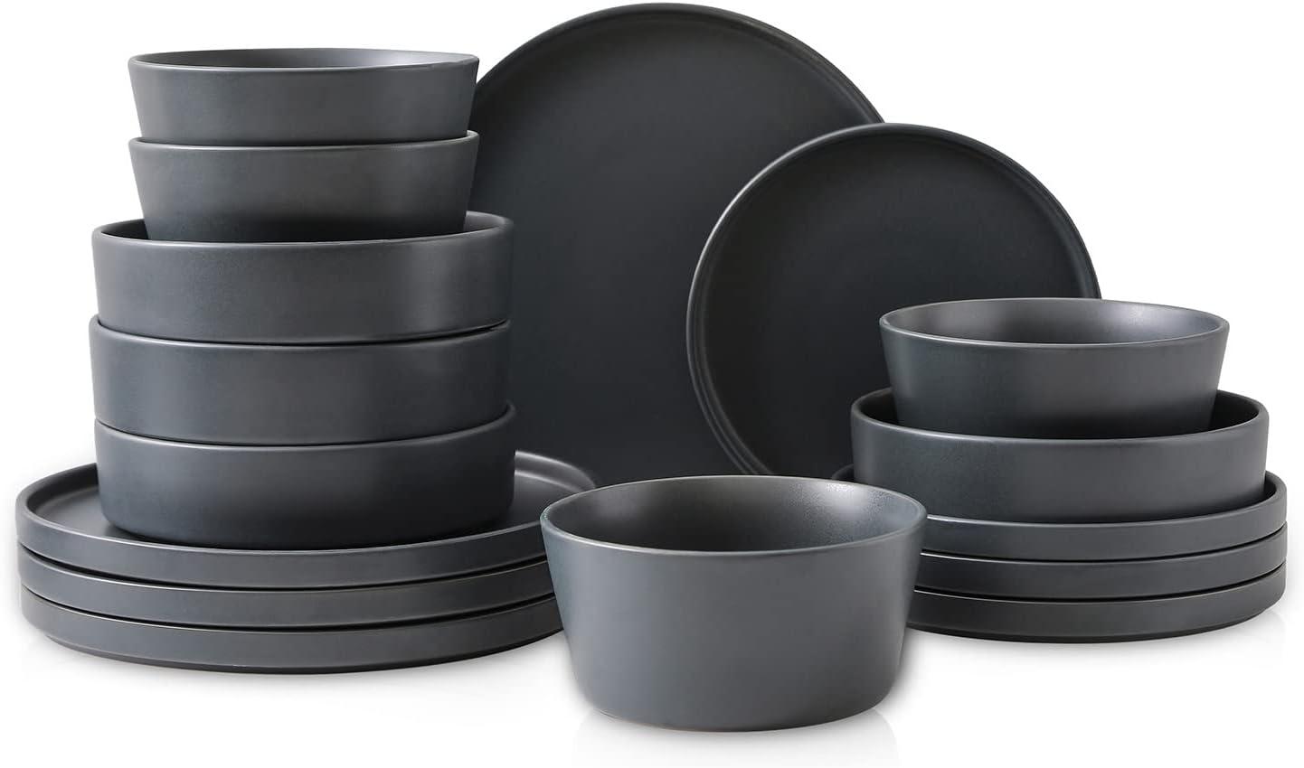 Celina 16-Piece Dinnerware Set Stoneware