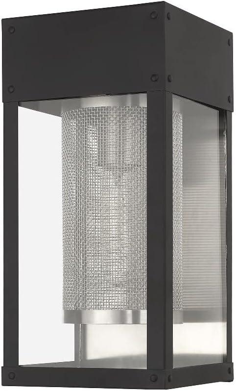 Livex Lighting Franklin 1 - Light Wall Light in  Black