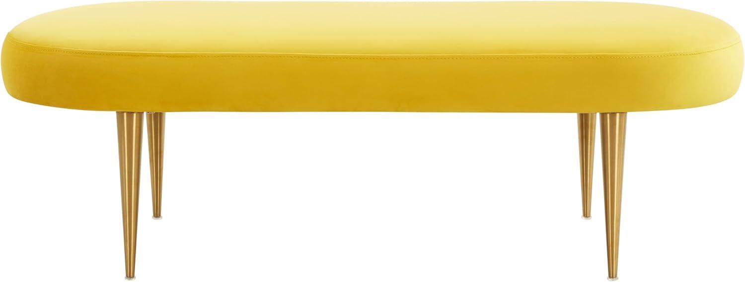 Corinne Oval Bench - SFV4704 - Marigold - Safavieh Couture