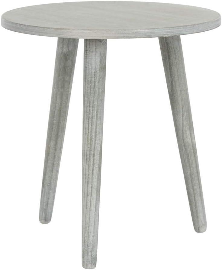 Orion Round Accent Table - ACC5700C - Slate/Grey - Safavieh