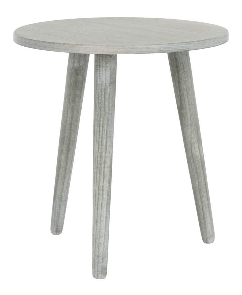 Orion Round Accent Table - ACC5700C - Slate/Grey - Safavieh