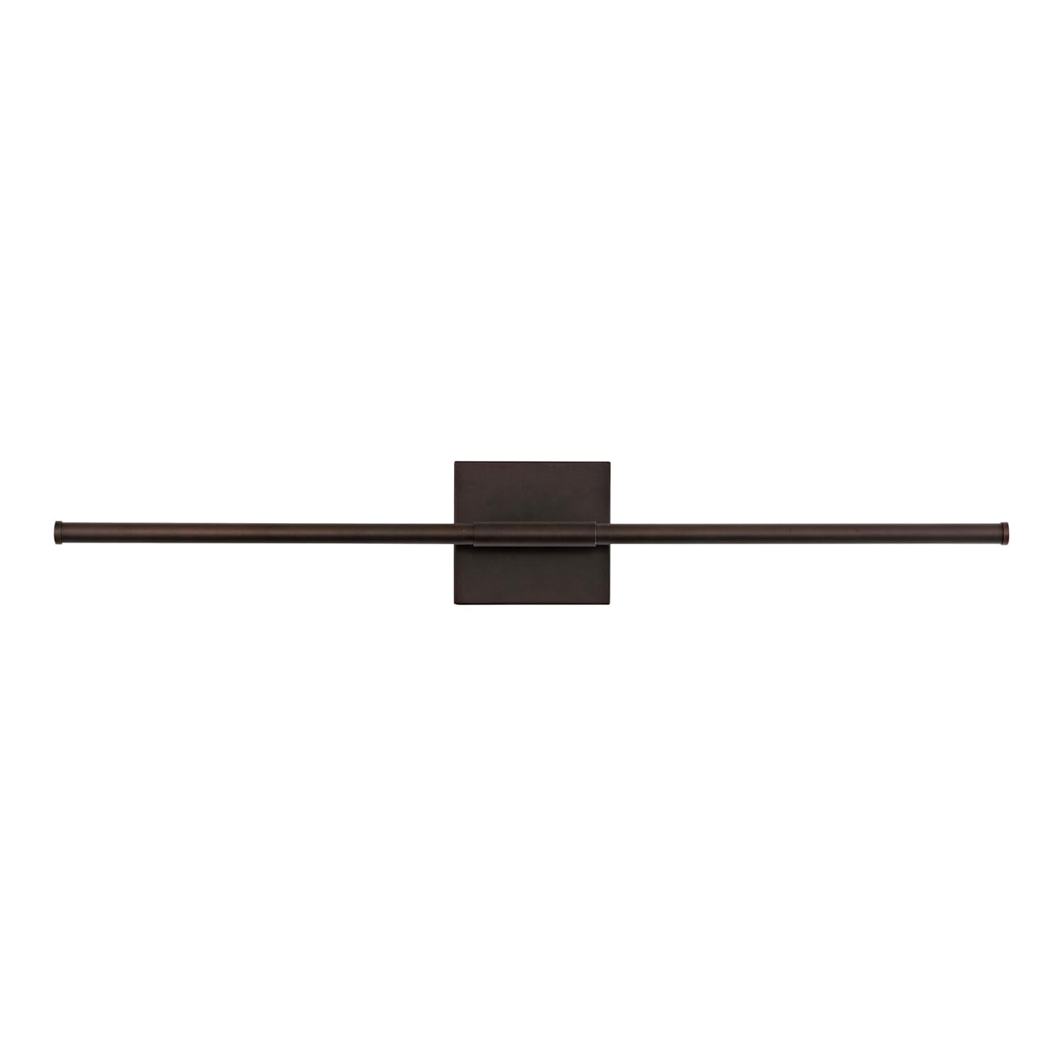 JONATHAN Y Makena 16.25" Modern Minimalist Dimmable Integrated LED Metal Wall Sconce, Oil Rubbed Bronze