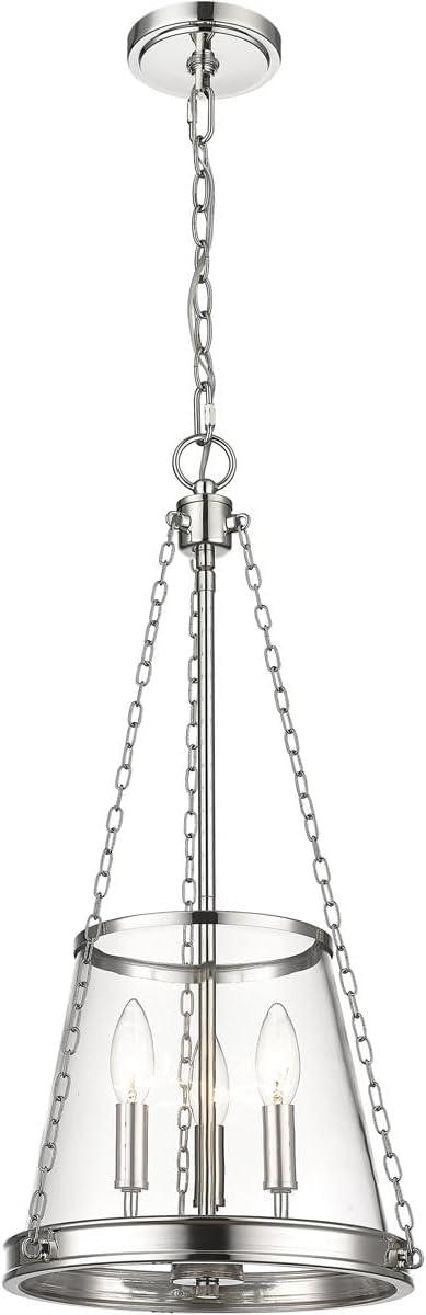 Z-Lite Prescott 3 - Light Pendant in  Polished Nickel