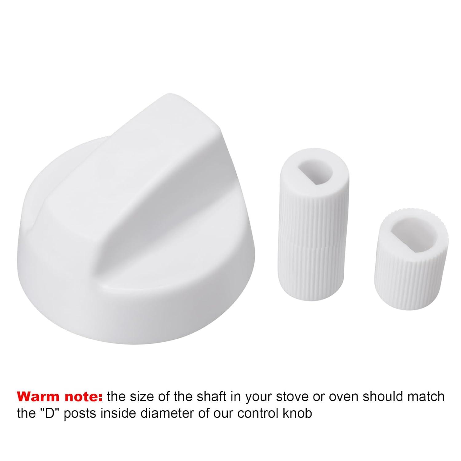 Myenne 4 Pack Oven Control Switch Knobs With 12 Adapters Universal Stove Knobs Replacements Burner Range Knobs For Oven Stove Range Black