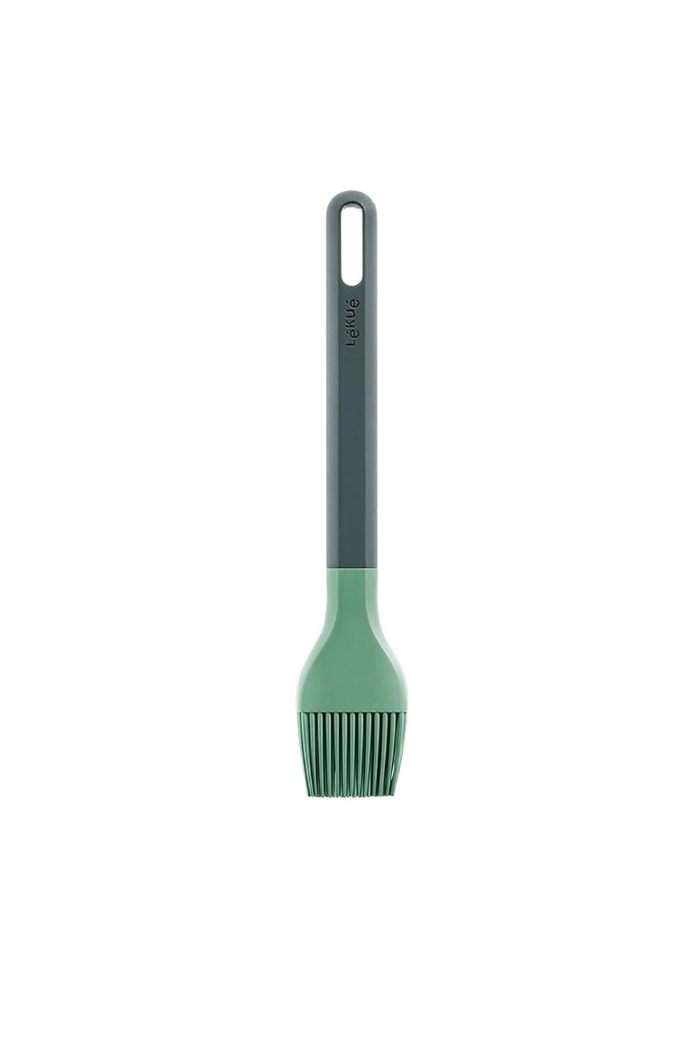 Lekue Silicone Basting and Pastry Brush, Green