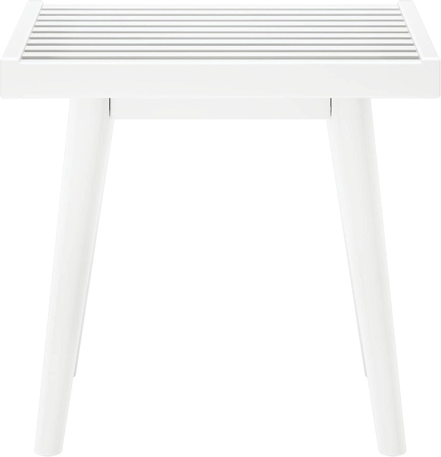 Plank+Beam Entryway Bench, Solid Wood End of Bed Bench for Bedroom, Hallway, Porch, 56.25”