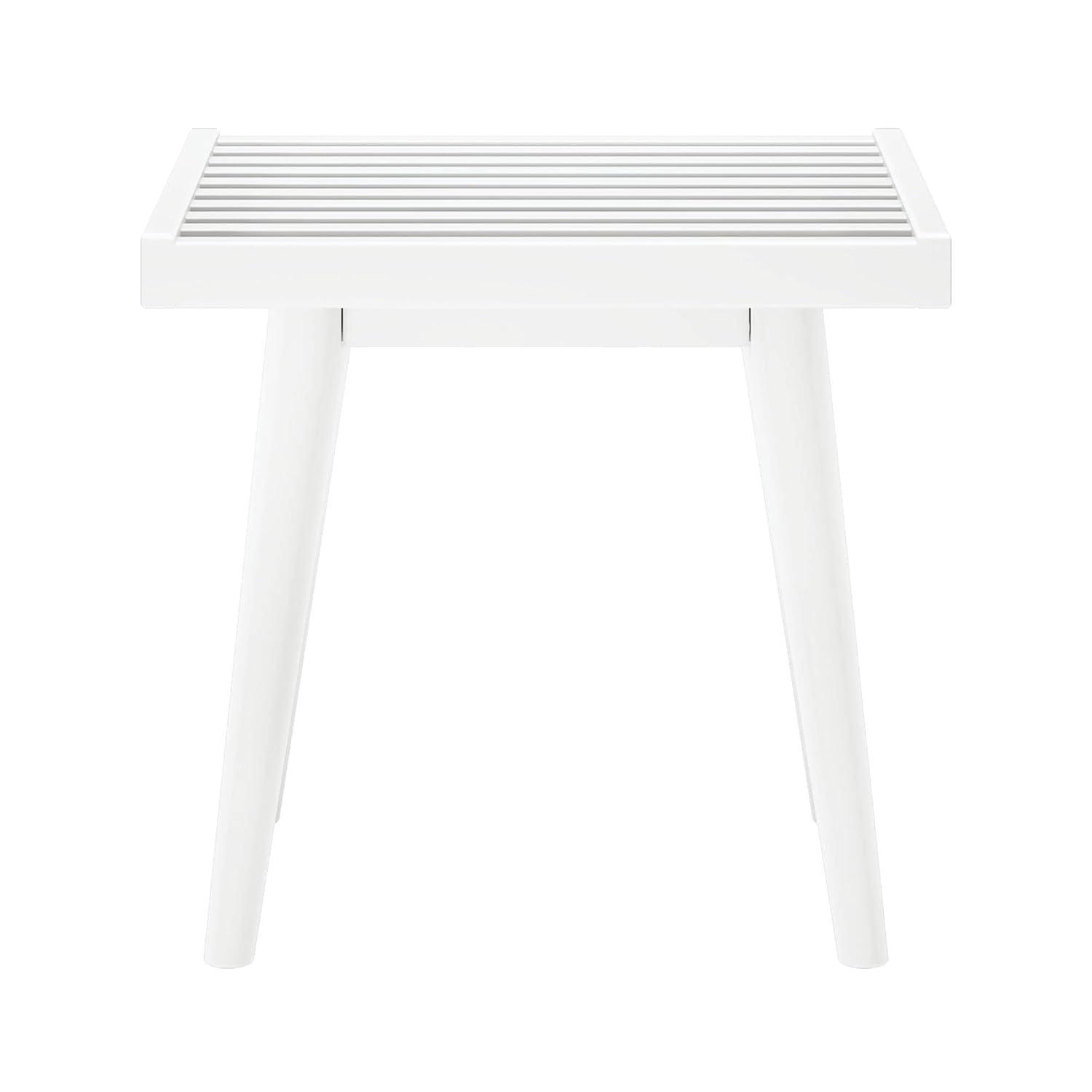 Plank+Beam Entryway Bench, Solid Wood End of Bed Bench for Bedroom, Hallway, Porch, 56.25”