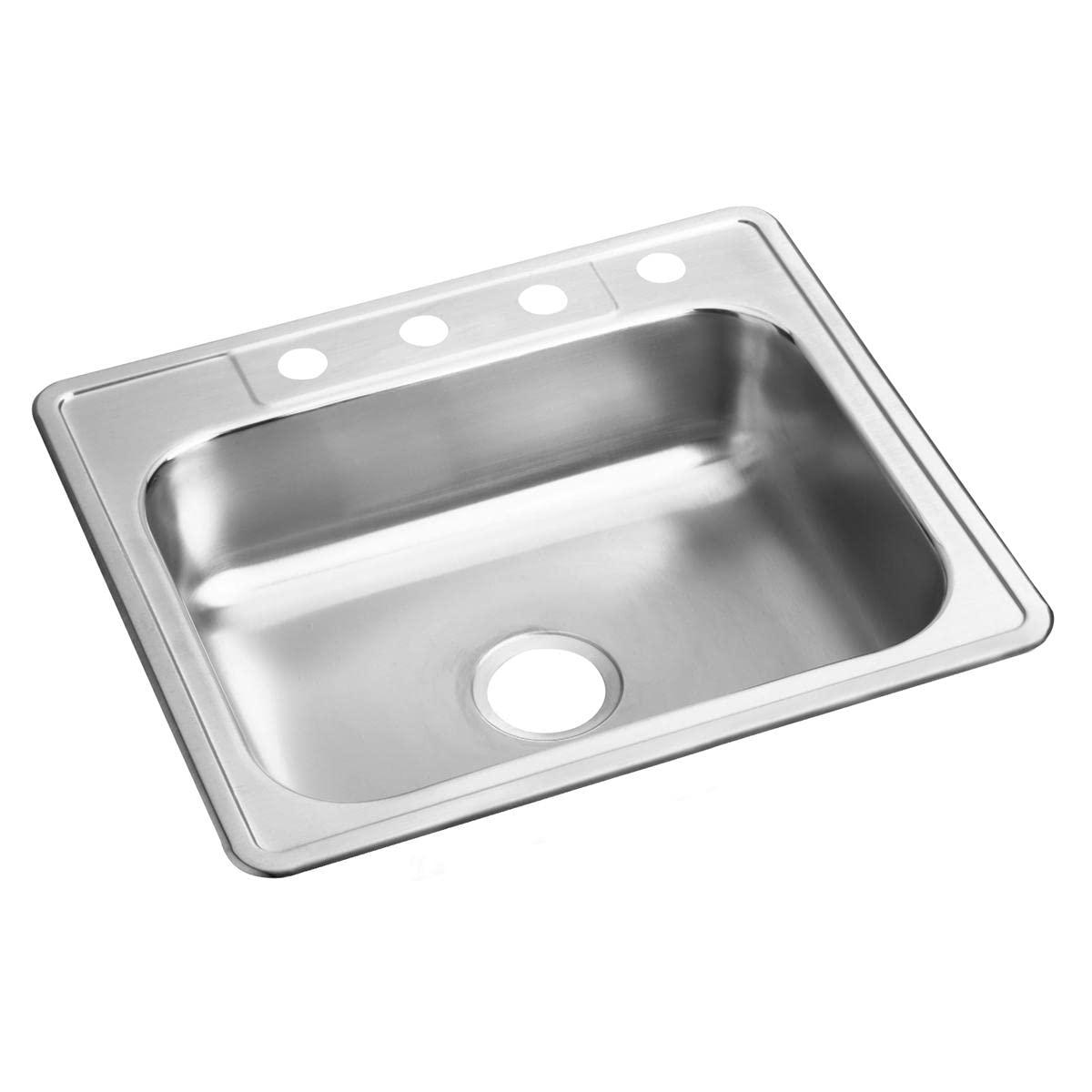 Dayton 25" L x 22" W Drop-In Kitchen Sink