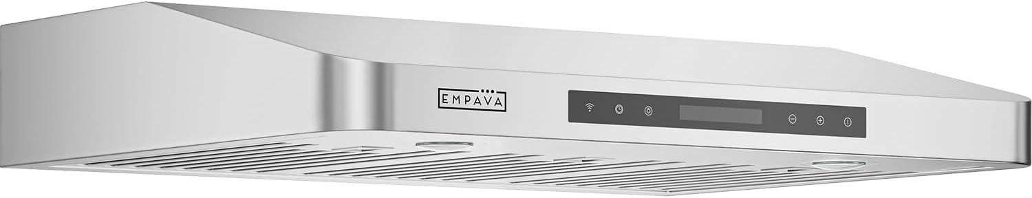 Empava 36" Stainless Steel 500 CFM Ducted (Vented) Wall Range Hood with Baffle Filter