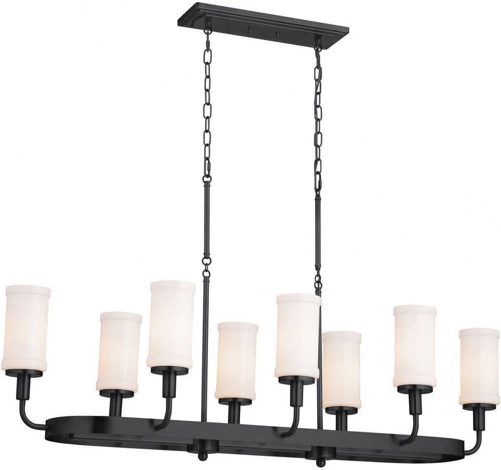 Kichler Lighting Vetivene 8 - Light Chandelier in  Textured Black