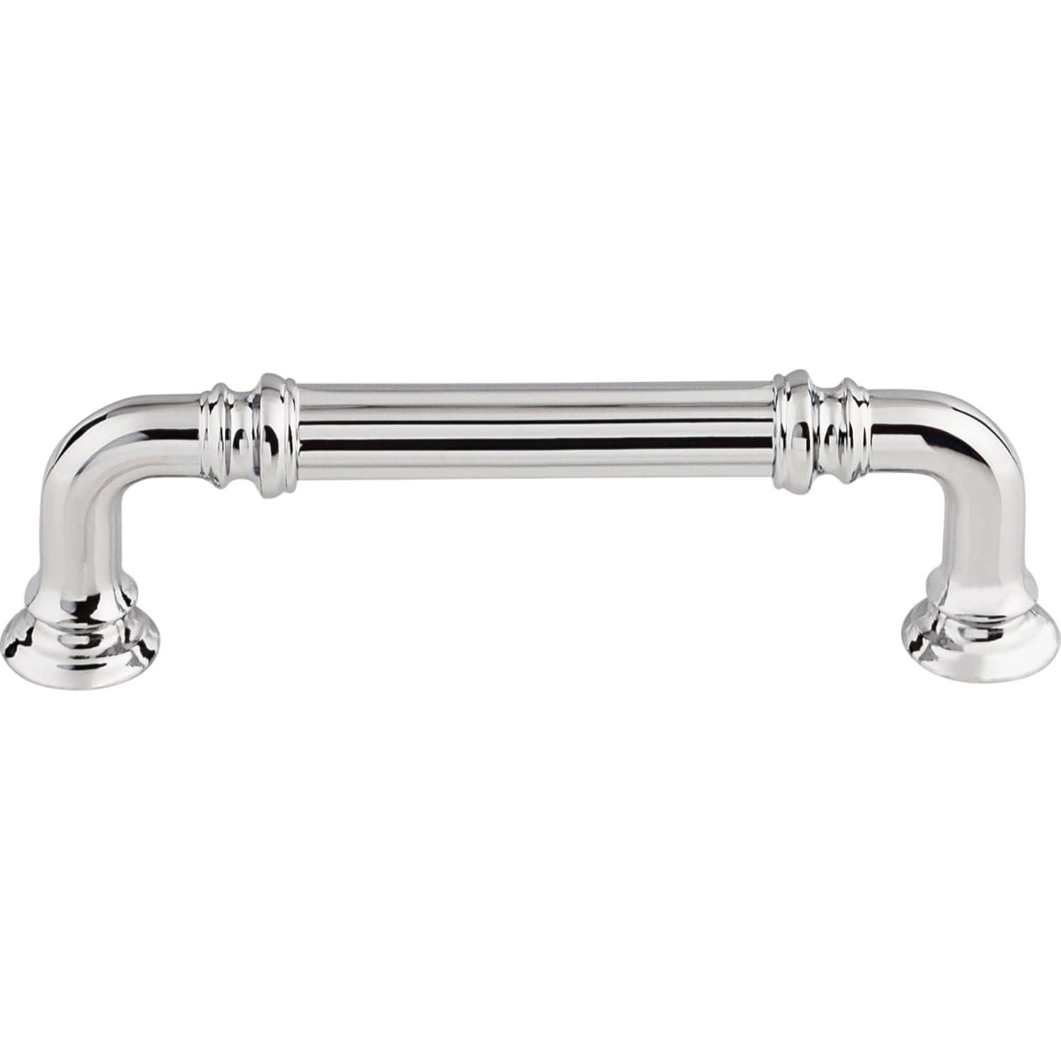 Polished Chrome 5" Traditional Reeded Cabinet Handle
