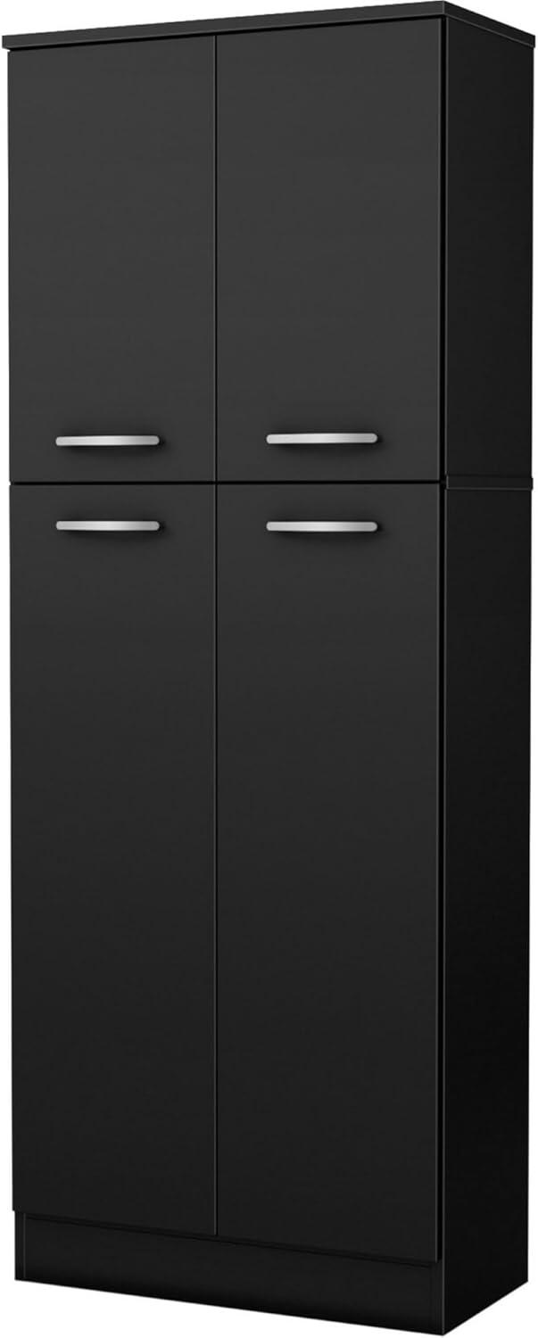 South Shore Axess, Contemporary Cabinet,  Black