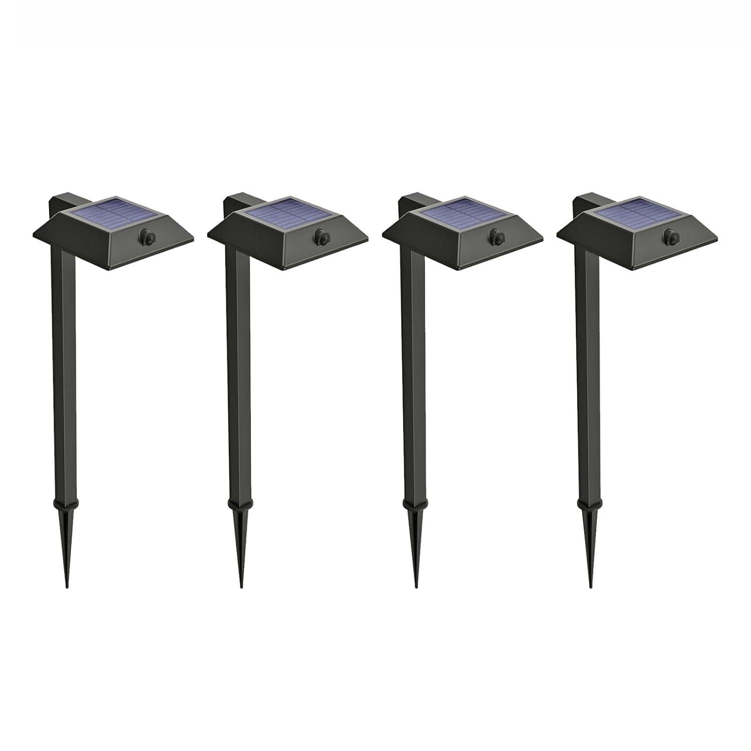 Home Zone Security Solar Powered Integrated LED Pathway Light