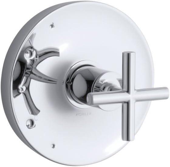 Purist Kohler Rite-Temp Valve Trim with Cross Handle