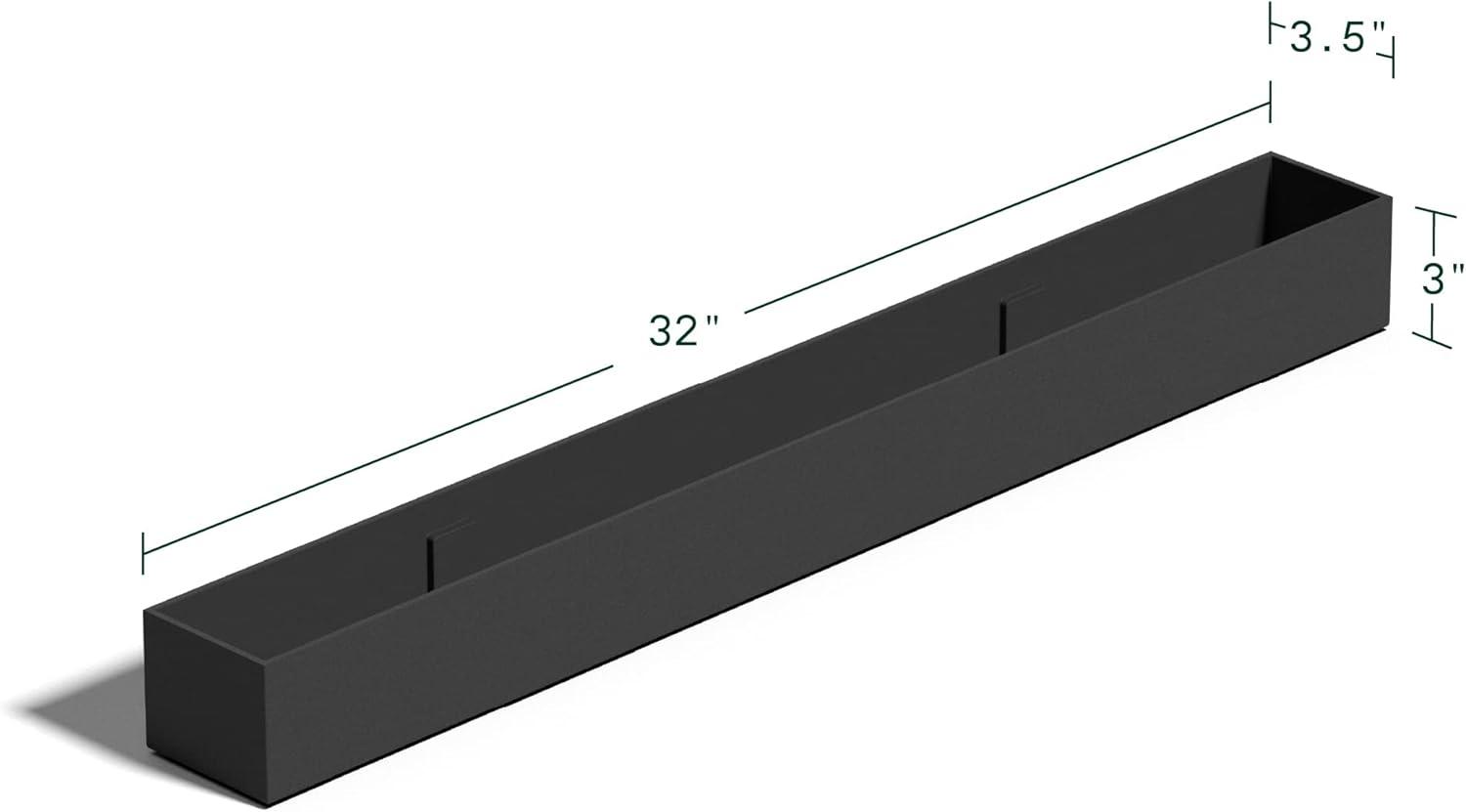 Geo Series Plastic Planter Box