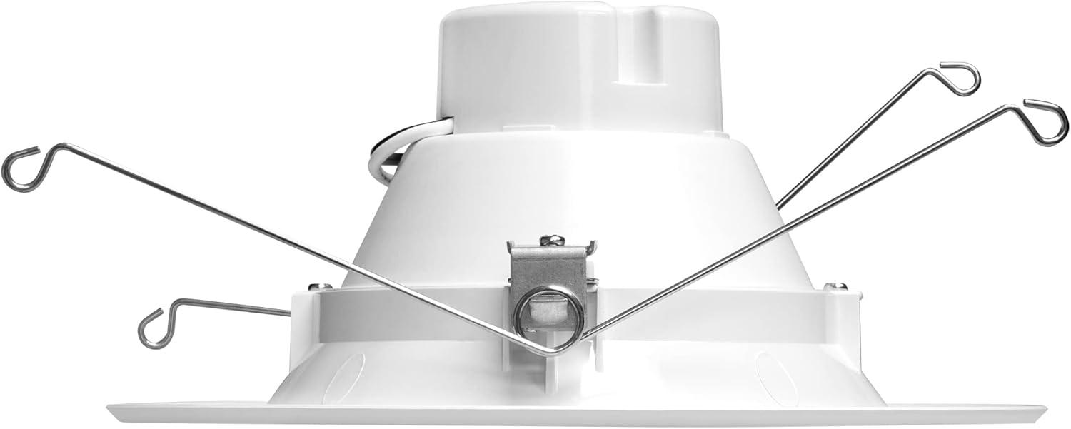 Maxxima 5 in. & 6 in. 5 CCT Retrofit Recessed LED Downlight with E-26 Quick Connect, Color Selectable 2700K-5000K (2700K/3000K/3500K/4000K/5000K), Dimmable, 1300 Lumens