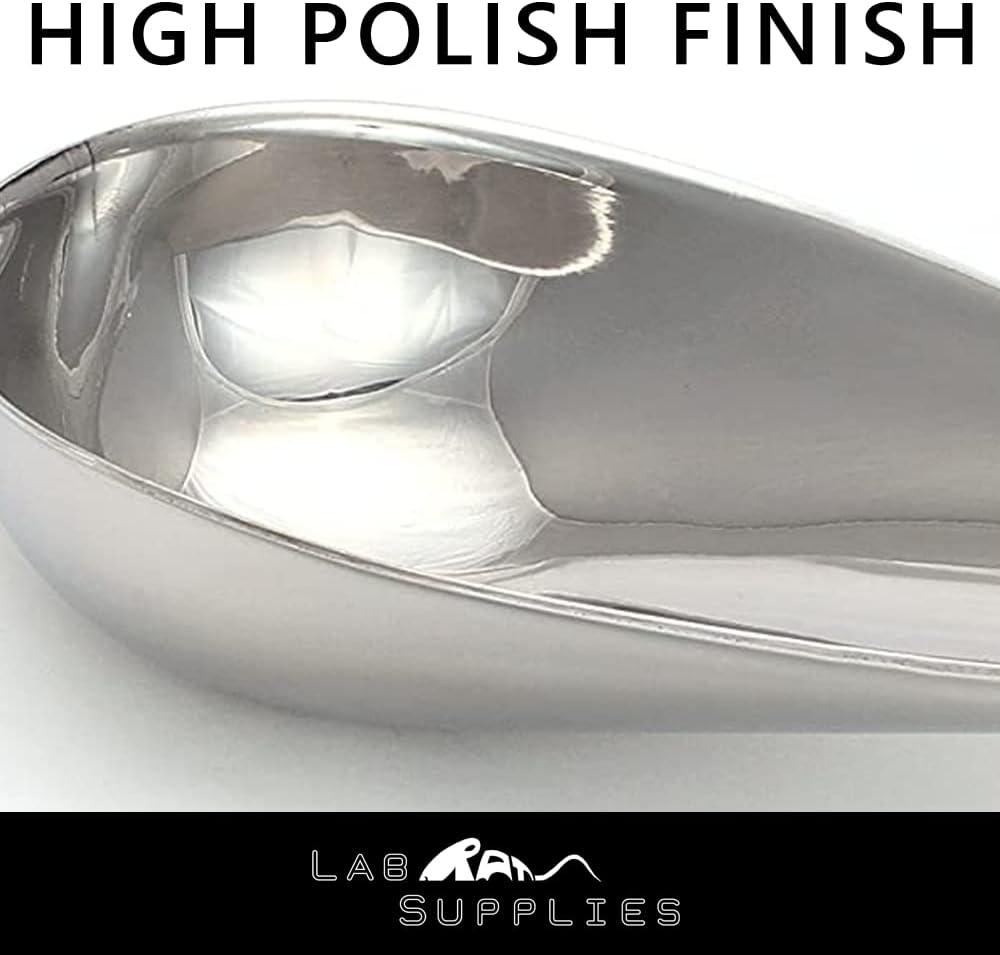 5 oz Stainless Steel Scoop, 8.25” Long by 2.75”  | Dishwasher Safe!