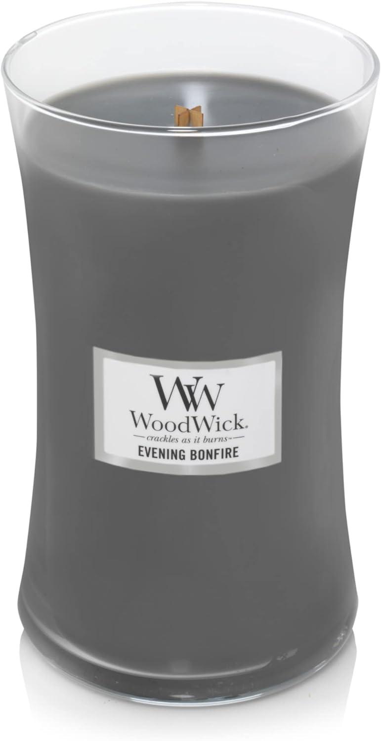 WoodWick® Large Hourglass Candle, Evening Bonfire