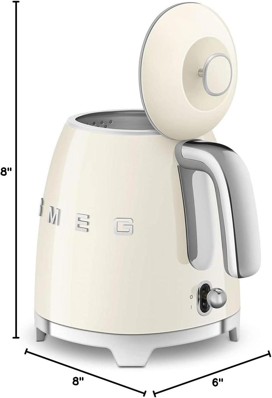 SMEG Cream Retro Mini Electric Kettle