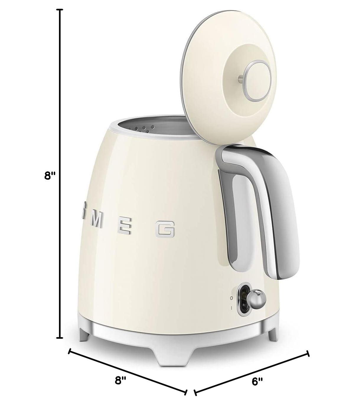 SMEG Cream Retro Mini Electric Kettle