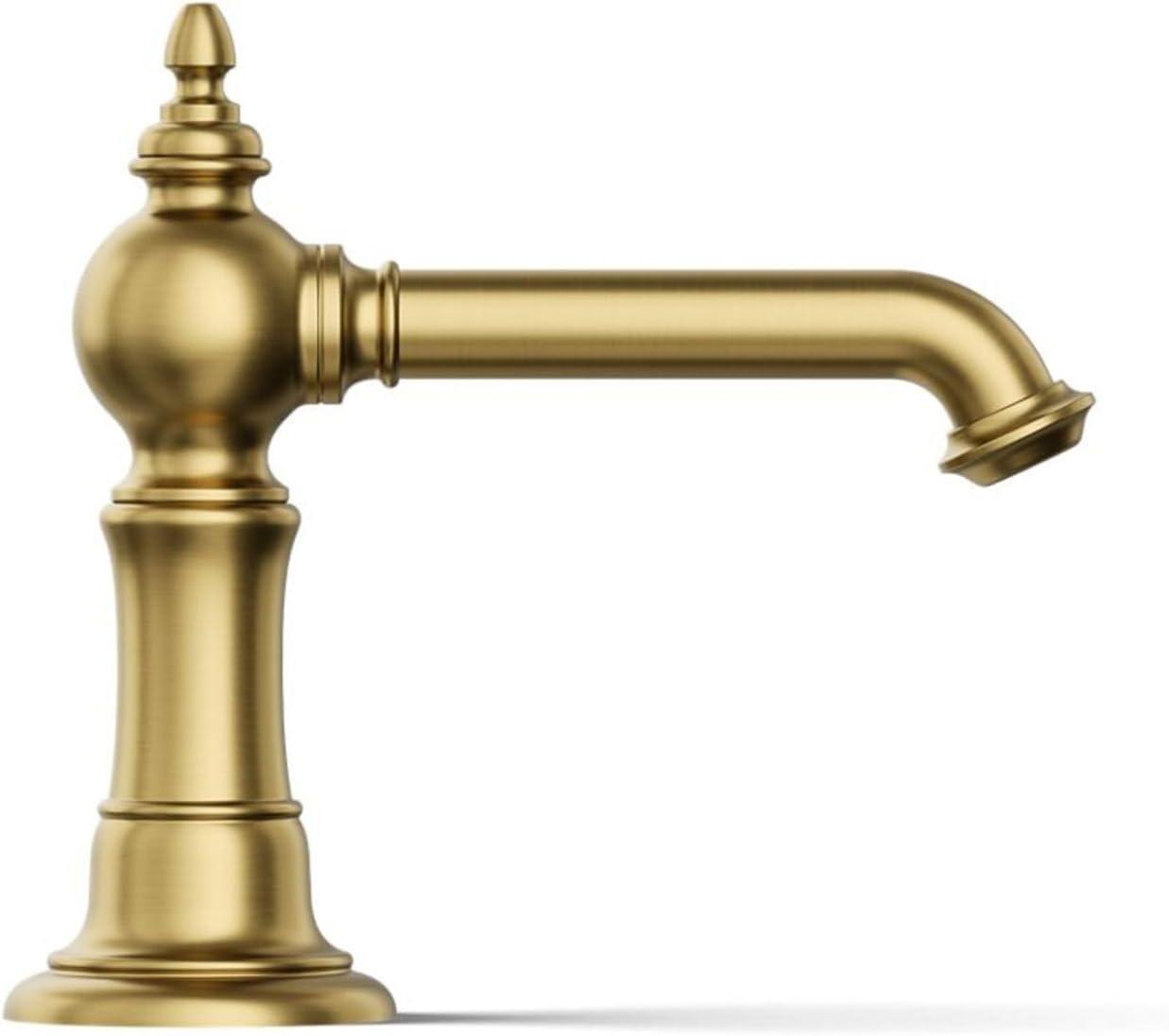 Vibrant Brushed Brass Single Handle Bathroom Faucet