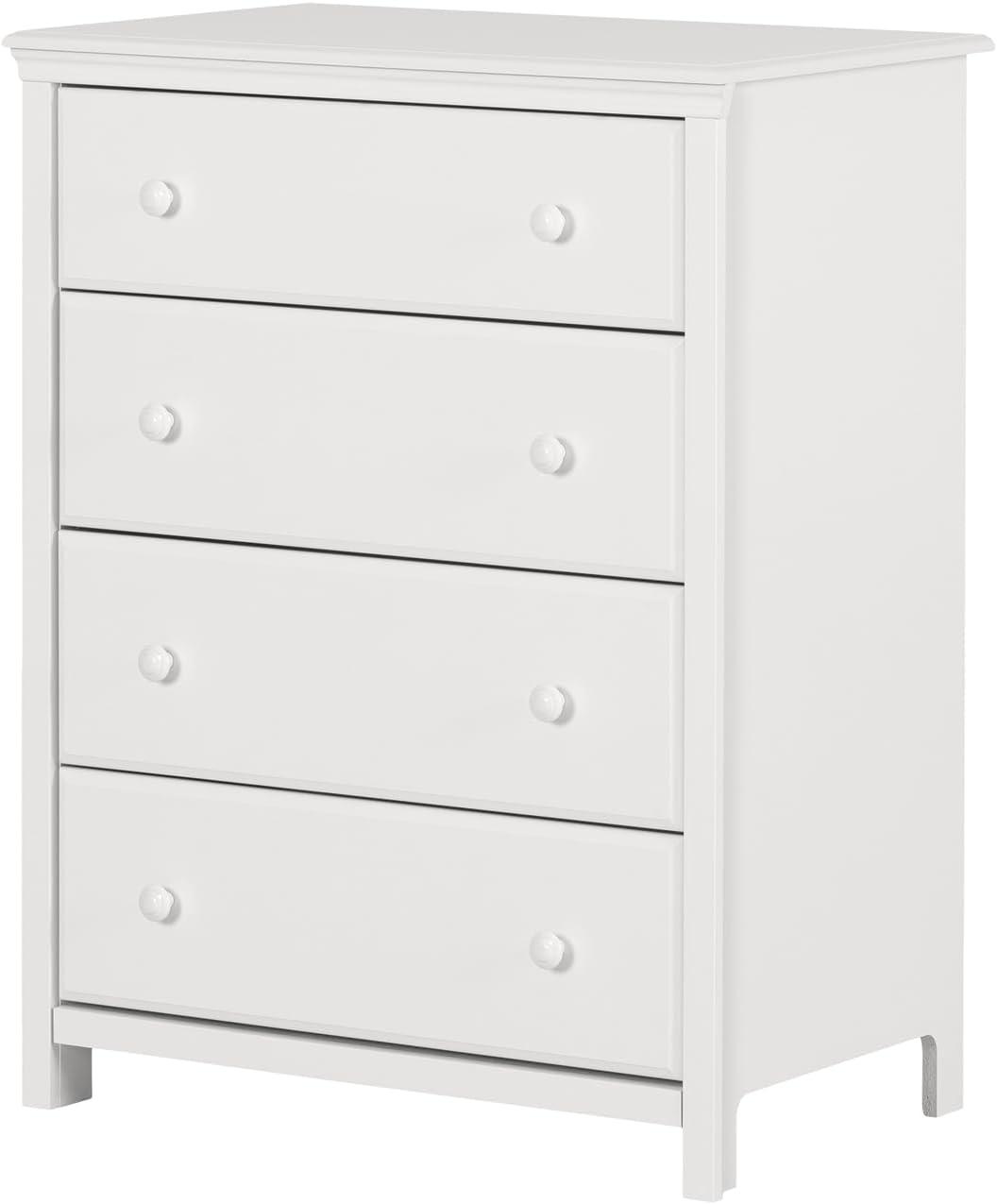 Cotton Candy 3-Drawer Dresser with Storage Baskets