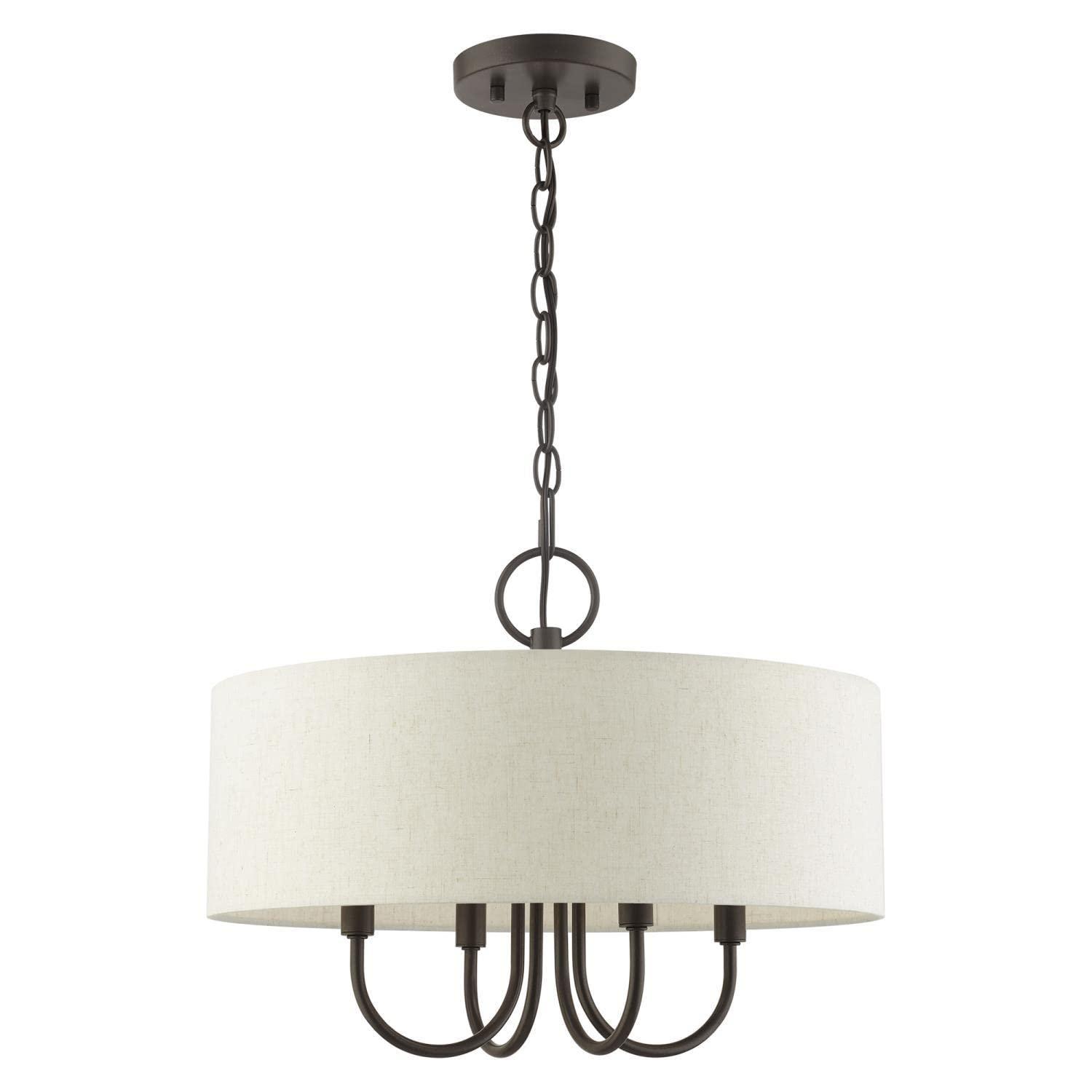 Livex Lighting Blossom 4 - Light Pendant in  English Bronze
