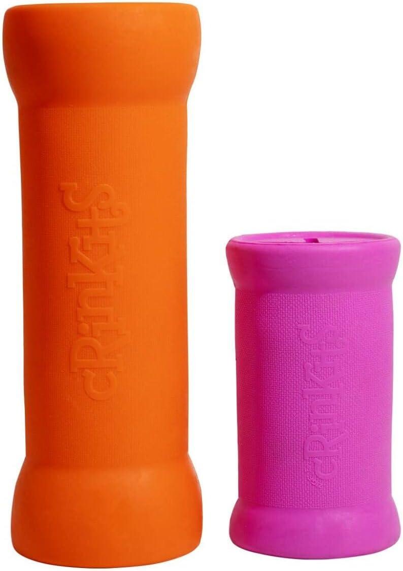 Ruff Dawg Crinkit Rubber Indestructible Retrieving Dog Toy for Water Bottles, Color Varies