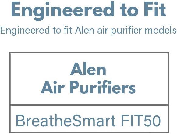 Compact Black and White HEPA Air Purifier Filter