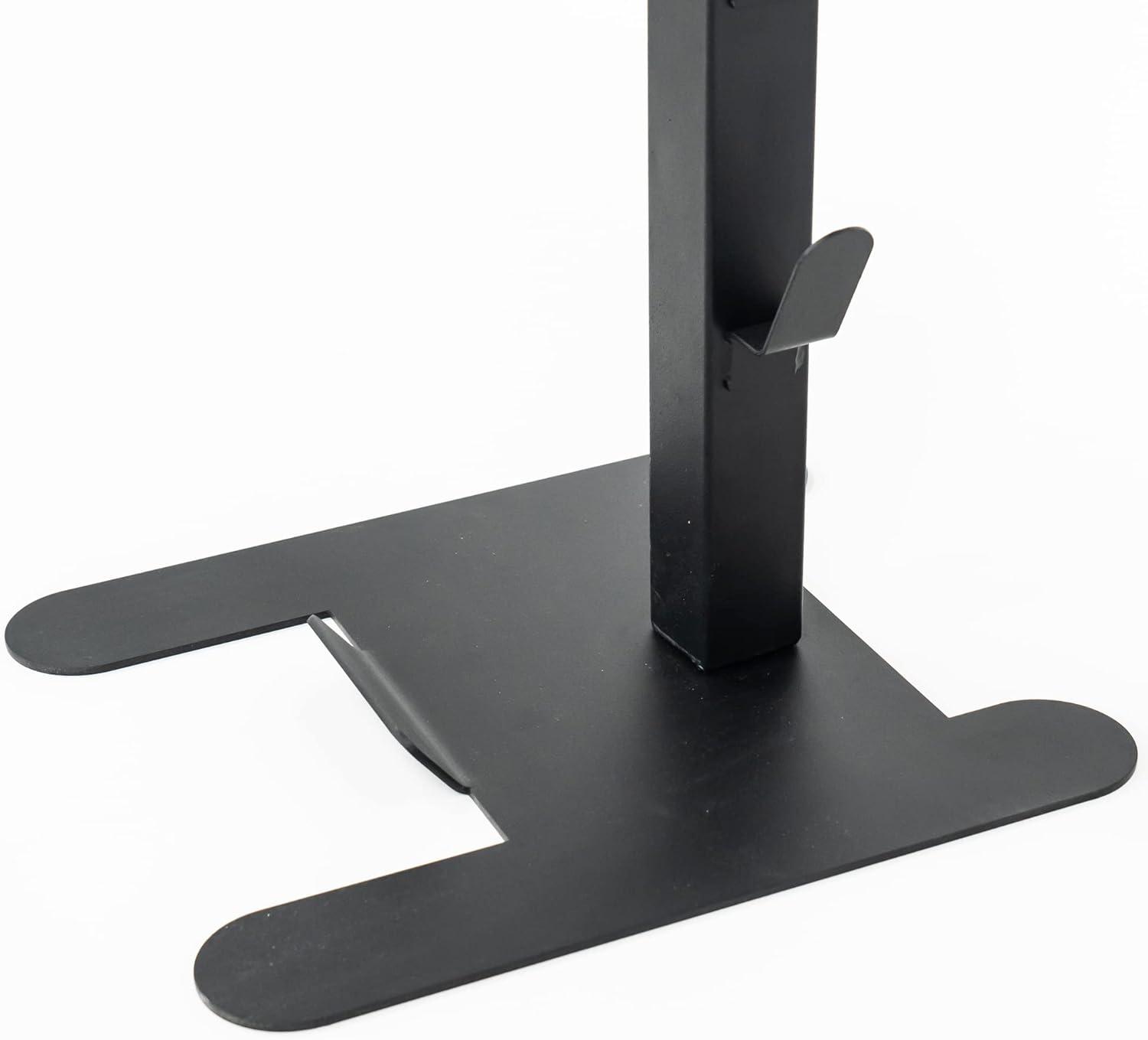 EZ SPARES Storage Stand Docking Station Holder,Compatible with Dyson V15 V11 V10 V8 V7 V6 Cordless Vacuum Cleaners Accessories,Stable Metal Bracket Organizer Rack(Black,6 Hooks)