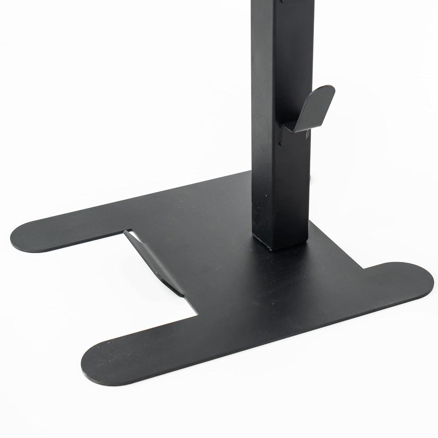 EZ SPARES Storage Stand Docking Station Holder,Compatible with Dyson V15 V11 V10 V8 V7 V6 Cordless Vacuum Cleaners Accessories,Stable Metal Bracket Organizer Rack(Black,6 Hooks)