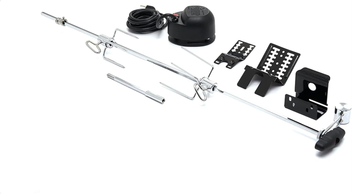 GrillPro Heavy-Duty 39.5 in. Universal Rotisserie Kit