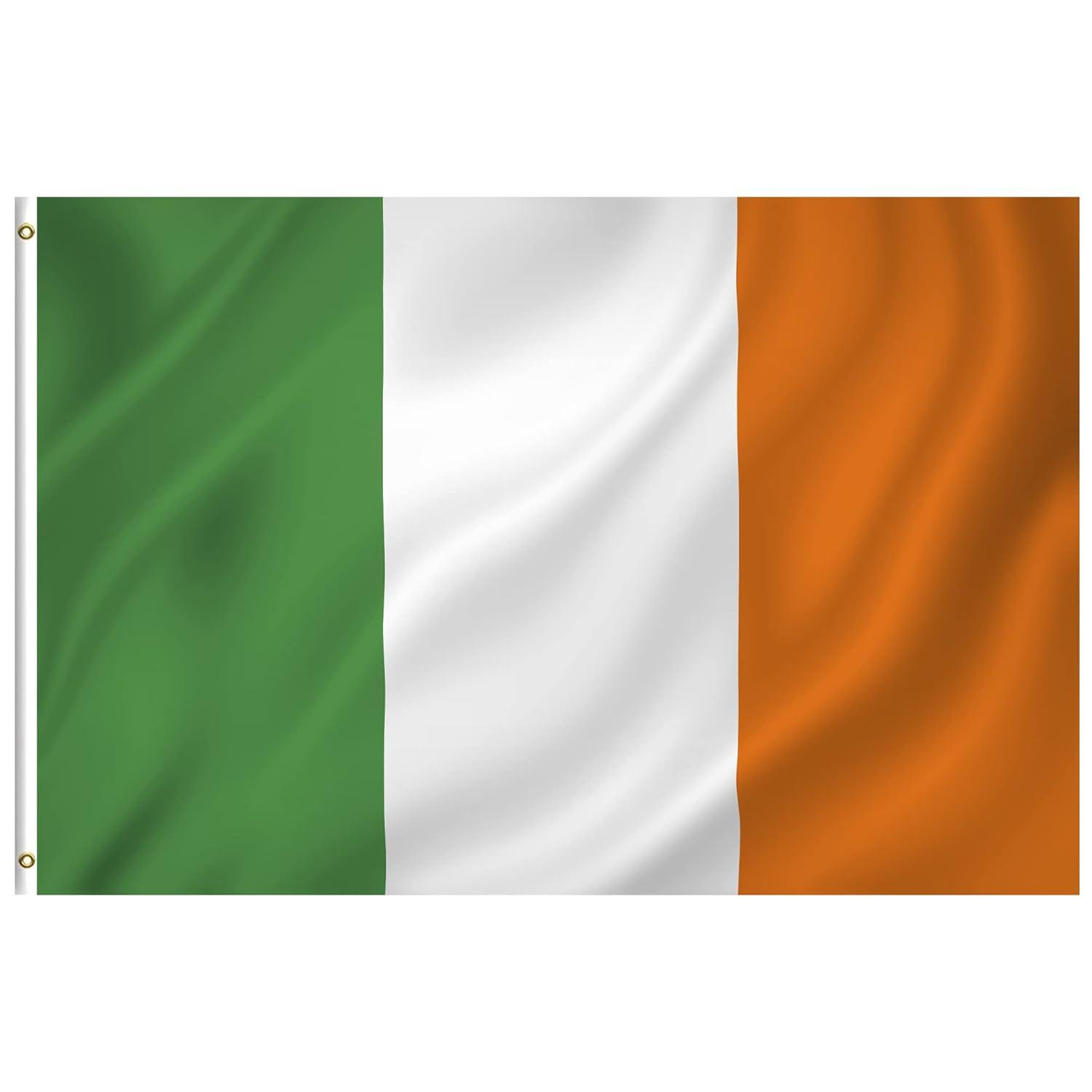 3X5 Ireland Flag 3'x5' Irish FLAG BANNER FAST USA SHIPPER 100D FABRIC