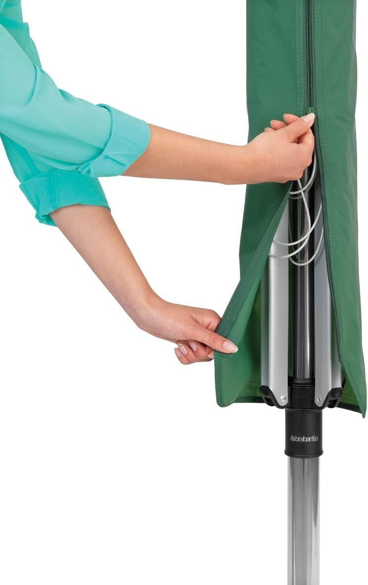 Brabantia Brabantia Lift-O-Matic Outdoor Clothesline (164 Feet), with Metal Ground Spike and Protective Cover