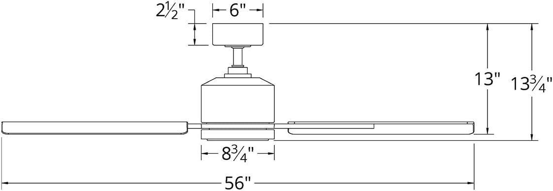 Cervantes 56'' Ceiling Fan with LED Lights