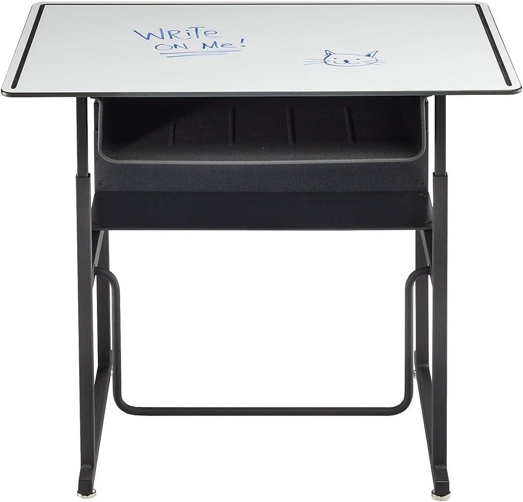 Safco Products Company AlphaBetter® Wood Adjustable Height Open Front Desk