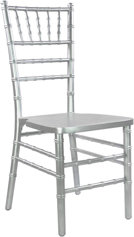 Flash Furniture Advantage Silver Chiavari Chair