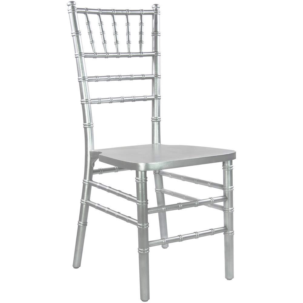 Flash Furniture Advantage Silver Chiavari Chair