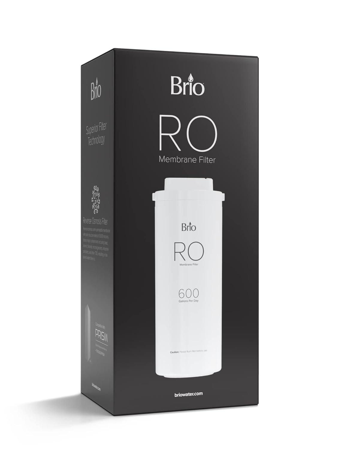 Brio Reverse Osmosis Membrane Replacement Filter for Brio Model TROE600PRISM, Piece Count 1