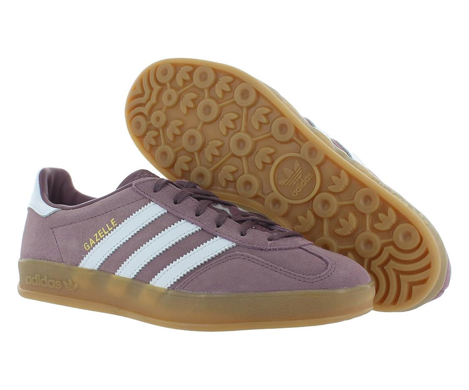 Women's Purple Suede and Rubber Casual Fashion Sneakers
