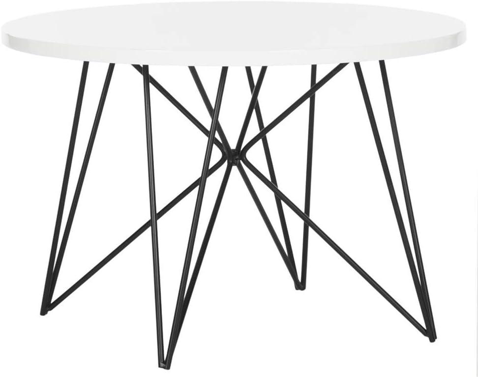 Vida End Table - White - Safavieh.
