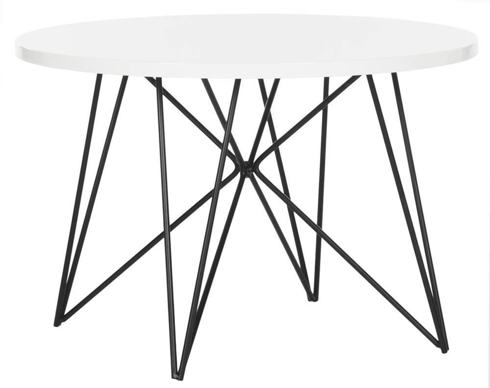 Vida End Table - White - Safavieh.