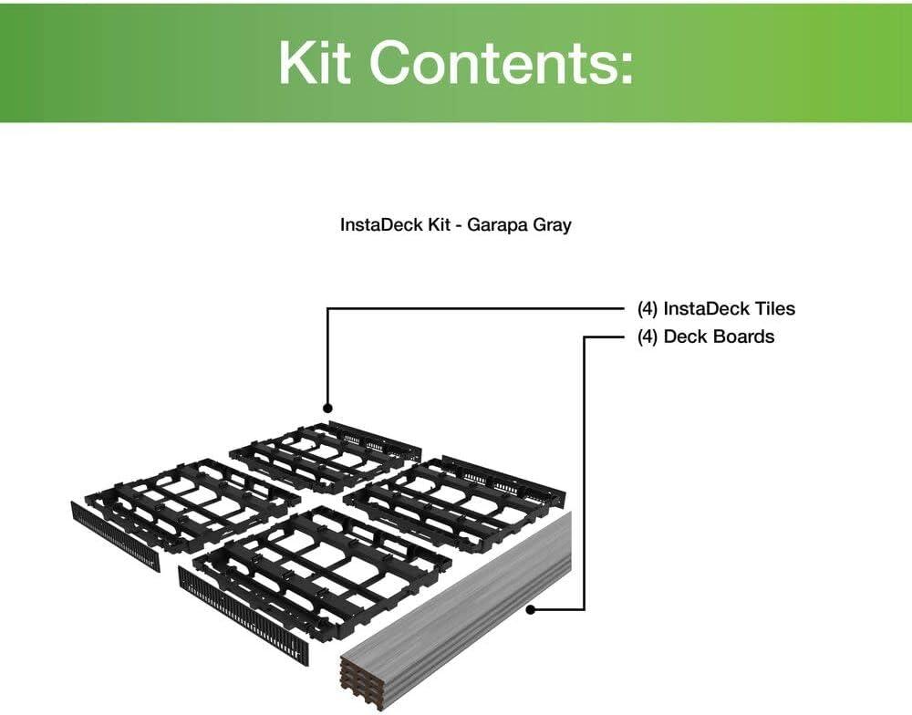 Instadeck Outdoor Flooring Kit