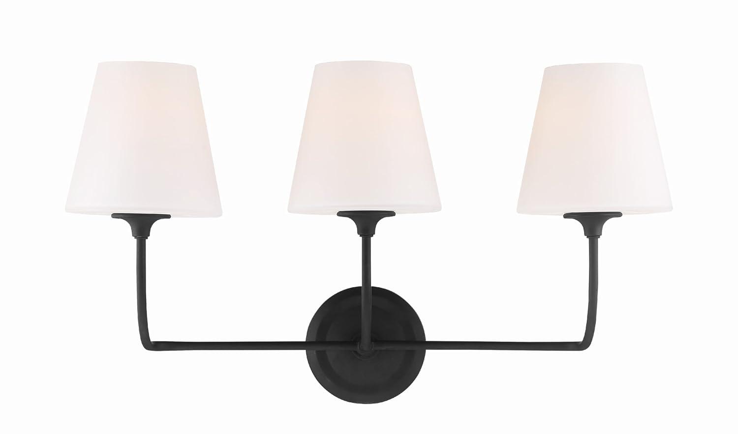 Crystorama Lighting - Bathroom Vanity - Sylvan 3 Light Bath Vanity in Classic