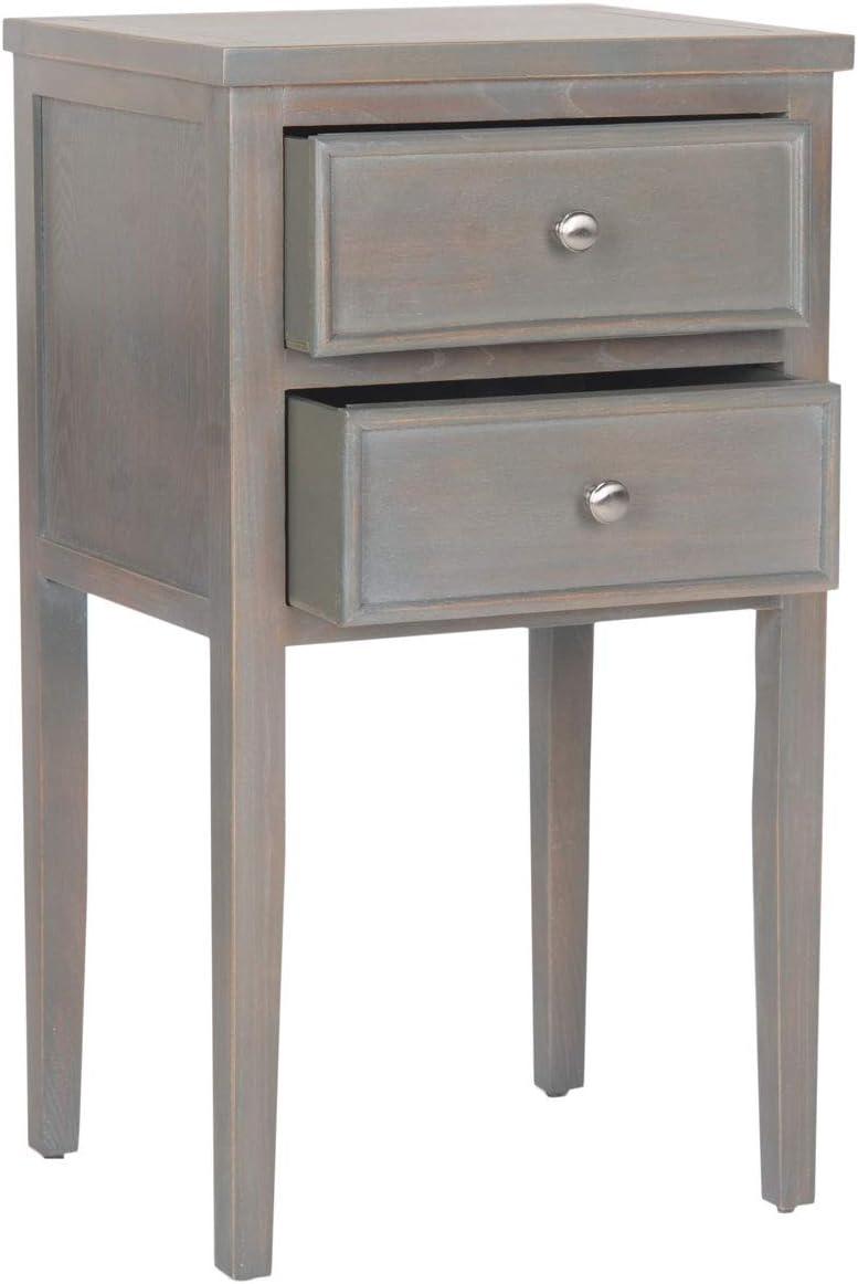 Toby Accent Table with Storage Drawers  - Safavieh